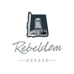 Rebeldom Estate wine brand logo